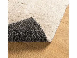 Alfombra HUARTE de pelo corto suave y lavable 140x200 cm Beige New