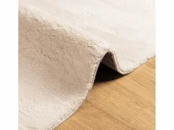 Alfombra HUARTE de pelo corto suave y lavable 140x200 cm Beige New