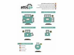 Alfombra interior - abstracto - - 120 x 170 cm - KOBY Multicolor Sale