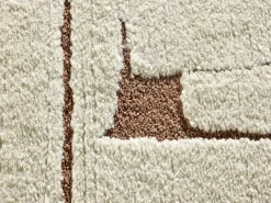 Alfombra interior - escandinavo - crema - 200 x 290 cm - CANDELA Cobrizo Hot