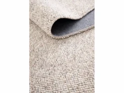 Alfombra interior - liso - crema - 120 x 170 cm - PETRA Beige Clearance