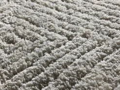Alfombra interior - shaggy - plata - 160 x 230 cm - ATESA Plateado New