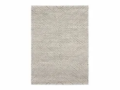 Alfombra interior - shaggy - plata - 160 x 230 cm - ATESA Plateado New