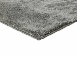 Alfombra interior - shaggy liso - antracita - 160 x 230 cm - ROMA^ Discount