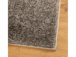 Alfombra ISTAN de pelo largo, aspecto brillante, 120x170 cm Gris Hot