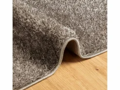 Alfombra ISTAN de pelo largo, aspecto brillante, 120x170 cm Gris Hot
