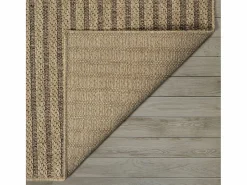 the carpet Alfombra De Exterior|Decoración De Jardín|Alfombra Kansas Exterior Interior Aspecto Yute diseño Resistente intemperie - Naturaleza - 200 x 290 cm