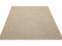 the carpet Alfombra Kansas Exterior Interior Aspecto Yute Resistente intemperie - Naturaleza - 240 x 340 cm Color natural claro Clearance