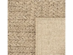the carpet Alfombra De Exterior|Decoración De Jardín|Alfombra Kansas Exterior Interior Aspecto Yute Resistente intemperie liso - Naturaleza - 160 x 230 cm