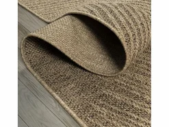 the carpet Alfombra De Exterior|Decoración De Jardín|Alfombra Kansas Exterior Interior Aspecto Yute Palma Resistente intemperie - Naturaleza - 240 x 340 cm