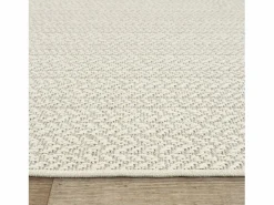the carpet Alfombra De Exterior|Decoración De Jardín|Alfombra Kansas Exterior Interior Aspecto Yute Resistente intemperie liso - - 140 x 200 cm