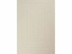the carpet Alfombra Kansas Exterior Interior Aspecto Yute Resistente intemperie liso - - 120 x 170 cm Crema Outlet