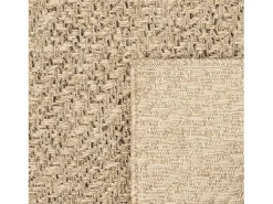 the carpet Alfombra Kansas Exterior Interior Aspecto Yute Resistente intemperie - Naturaleza - 200 x 290 cm Color natural claro Discount