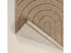 the carpet Alfombra Kos exterior moderna arcos, Naturaleza, 160 x 220 cm Beige Best