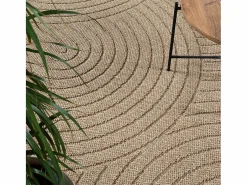 the carpet Alfombra Kos exterior moderna arcos, Naturaleza, 160 x 220 cm Beige Best