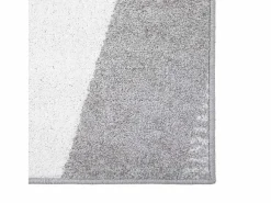 Alfombra Koy geométrica gris/ 100x150 cm Blanco New
