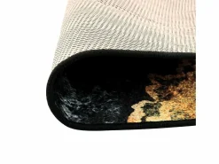 Alfombra lavable antideslizante Ø 120 cm^Clicnbuy Best