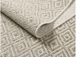 the carpet Alfombra Maldive Exterior Boho Diamante, Marrón, 80 x 250 cm Marru00f3n Clearance