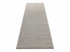 the carpet Alfombra Maldive Exterior Boho Diamante, Marrón, 80 x 250 cm Marru00f3n Clearance