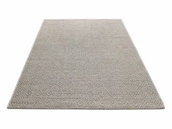 the carpet Alfombra De Exterior|Decoración De Jardín|Alfombra Maldive Exterior Boho Diamante, Marrón, 120 x 170 cm