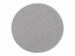 the carpet Alfombra Natal moderna uni, antimanchas, , 133 cm redondo Gris New