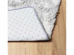 Alfombra NAVARRA Shaggy Plata 60x100 cm Gris Best