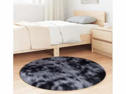 Alfombra NAVARRA Shaggy Oscuro 100x100 cm^ Online
