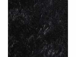 Alfombra NAVARRA Shaggy Negra 130x200 cm Poliéster^ Sale