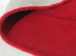 OZAIA Colección Rouge Passion|Alfombra De Salón|Alfombra orgánica 100% lana tejida a mano 160 x 220 cm, cereza - 2200g/m², ORUNI