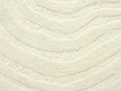 OZAIA Alfombra De Salón|Alfombra orgánica en relieve 100% lana tufting tejida a mano, D.200 cm, , 2100g/m², ORENIA