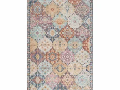 the carpet Alfombra De Exterior|Alfombra Palma Exterior Ornamento, Multi, 80 x 150 cm