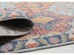 the carpet Alfombra De Exterior|Alfombra Palma Exterior Ornamento, Multi, 80 x 150 cm