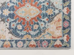 the carpet Alfombra De Exterior|Alfombra Palma Exterior Ornamento, Multi, 80 x 150 cm