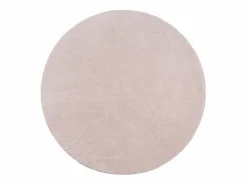 Alfombra pelo corto lavable antideslizante - Rosa - 200 cm Redondo - RELAX^the carpet Sale