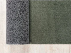 Alfombra pelo corto lavable antideslizante - Bosque - 120 cm Redondo - RELAX^the carpet Best