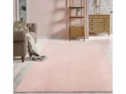 Alfombra pelo corto lavable antideslizante - Rosa - 240 x 340 cm - RELAX^the carpet Sale