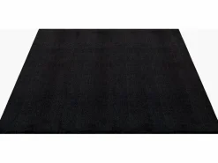 the carpet Alfombra pelo corto lavable antideslizante - - 80 x 150 cm - RELAX Negro Outlet