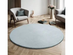 Alfombra pelo corto lavable antideslizante - - 200 cm Redondo - RELAX^the carpet Discount