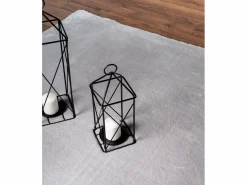 the carpet Alfombra pelo corto lavable antideslizante - - 200 cm Redondo - RELAX Gris Best
