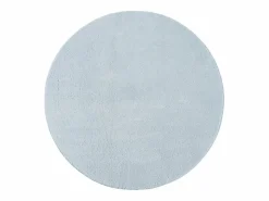 the carpet Alfombra pelo corto lavable antideslizante - - 120 cm Redondo - RELAX Azul Best