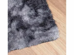 Alfombra De Cocina|Alfombra De Cocina|Alfombra peluda NAVARRA oscuro 160x160 cm