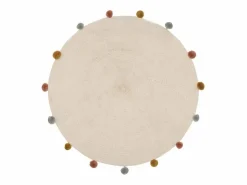 Alfombra pompon algodón 90x90cm^Atmosphera for Kids