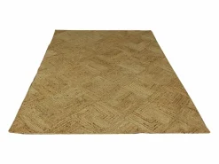 OZAIA Alfombra rectangular 100 % yute trenzado - 160 x 230 cm - Natural - DAYA Color natural claro Outlet
