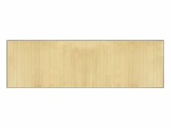 Alfombra rectangular de bambú natural claro 60x200 cm^ Clearance