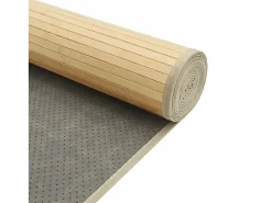 Alfombra rectangular de bambú natural claro 70x300 cm^ Sale