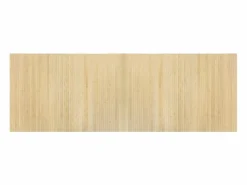 Alfombra De Cocina|Alfombra De Cocina|Alfombra rectangular de bambú natural claro 70x200 cm
