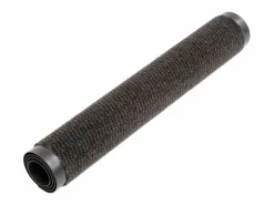vidaxl Alfombra rectangular de nudo 90x150 cm Negro Outlet
