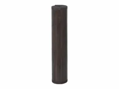 Alfombra rectangular marrón oscuro 100x200 cm bambú Marru00f3n Outlet