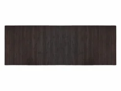 Alfombra rectangular marrón oscuro 70x200 cm bambú Marru00f3n Discount