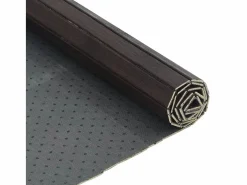 Alfombra rectangular marrón oscuro 70x200 cm bambú Marru00f3n Discount